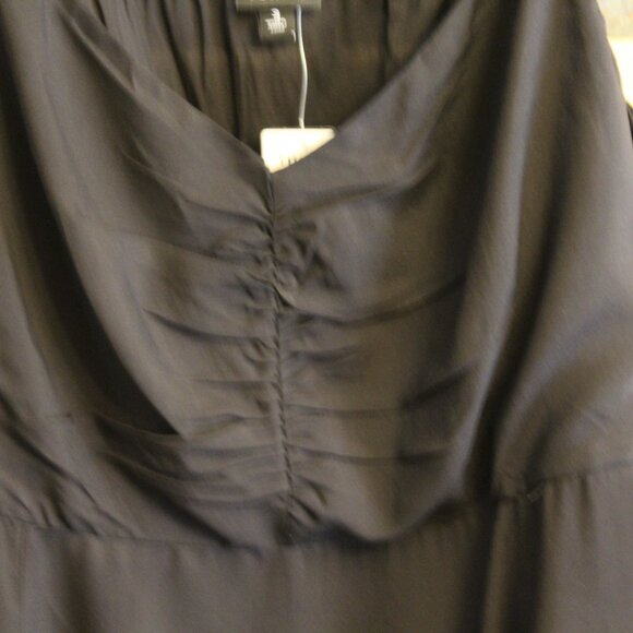 NWT Torrid Mini Wash Challis Skater Dress Deep Black size 3X - Picture 10 of 10